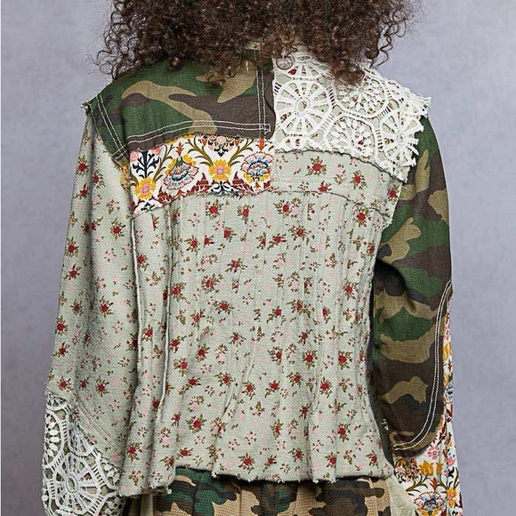 POL Multicolor Patchwork Jacket - Picture 3 of 5